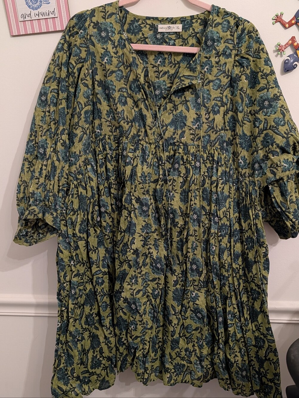 Natural Life Aimee Mini Tunic Dress Size XL - Picture 2 of 8